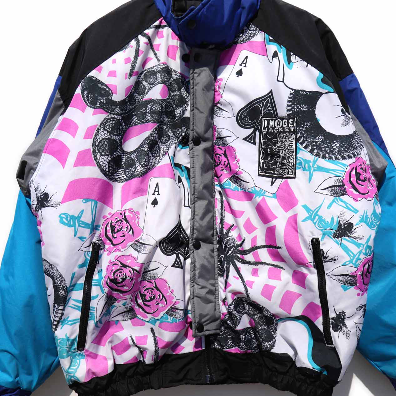 POST JUNK / 80's FOX IMAGE ジップアップ スキージャケット [About M～L]