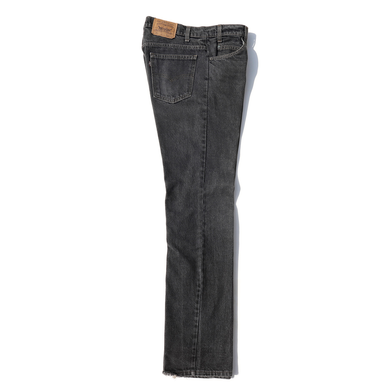 POST JUNK / 90's LEVI'S 517 USA製 先染めブラック デニムパンツ [W33]