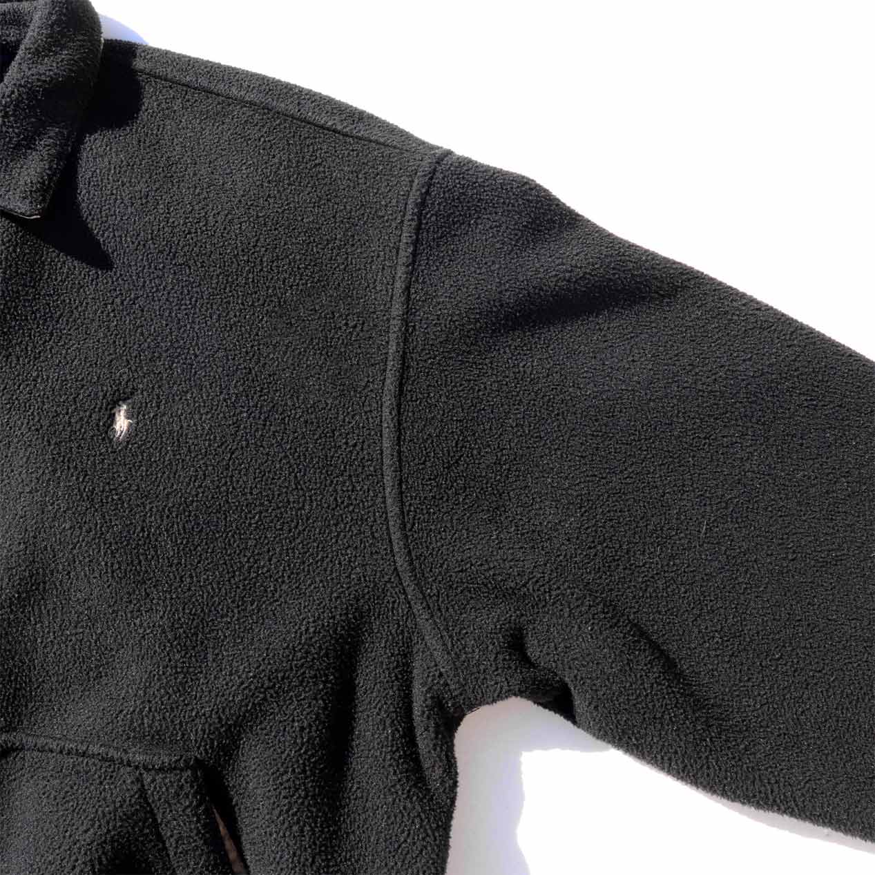 POST JUNK / 90's POLO RALPH LAUREN USA製 ブラック フリース