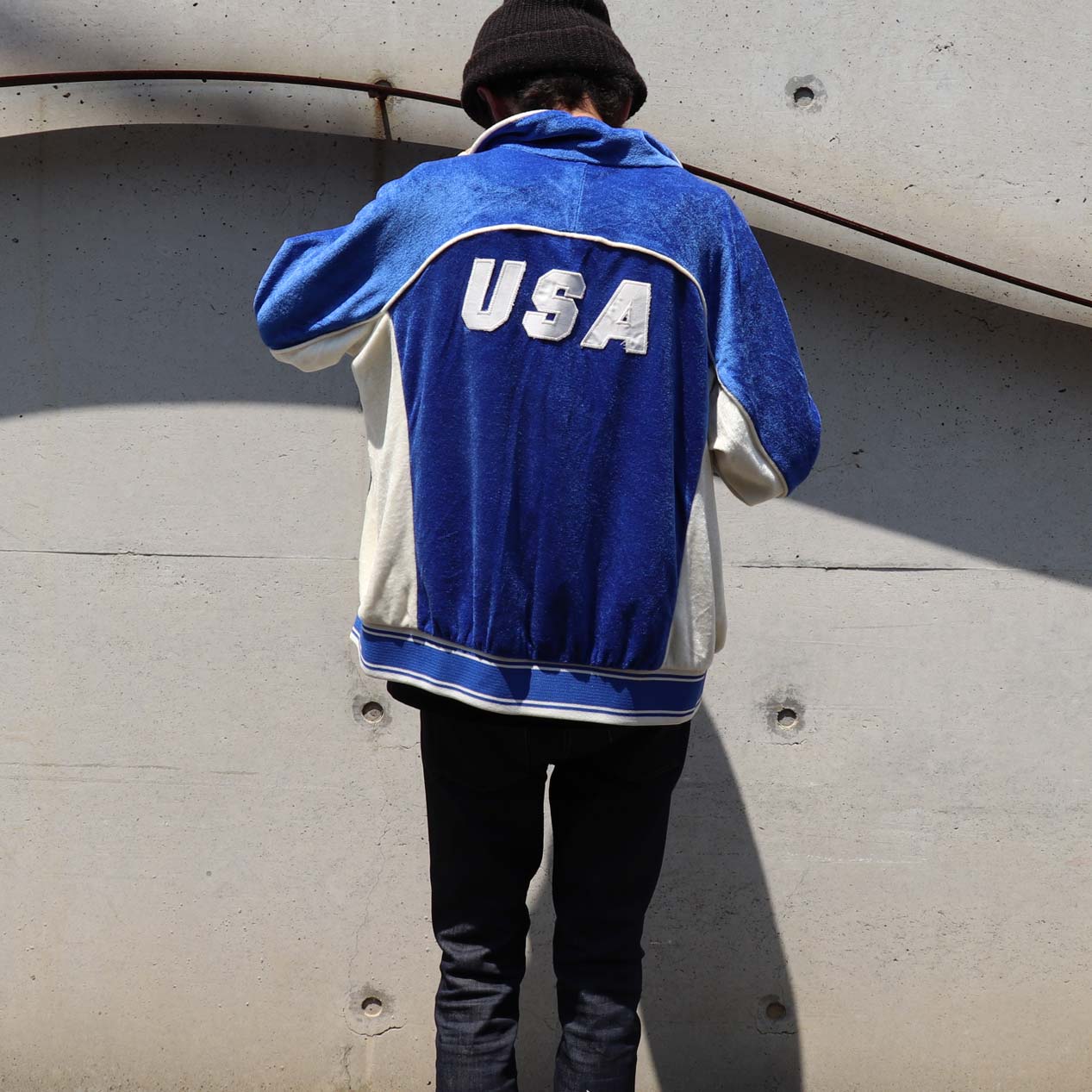 POST JUNK / 80's LEVI'S オリンピック ベロアジャージ [XXL]