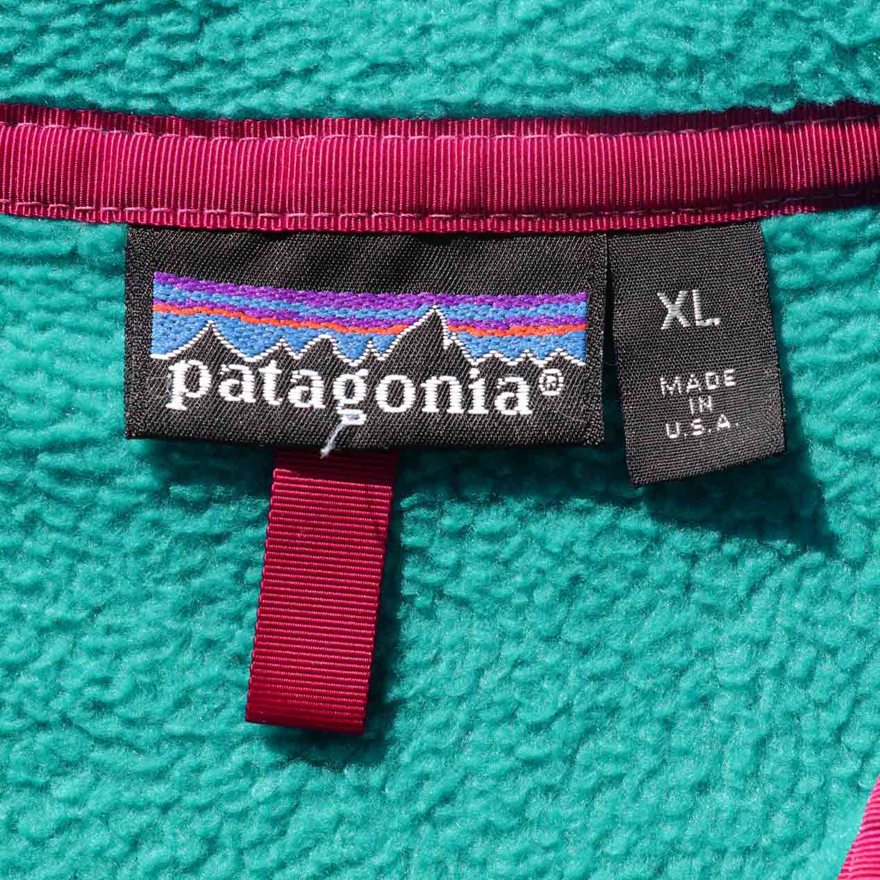 POST JUNK / '90 PATAGONIA Synchilla Snap-T Turquoise Made In
