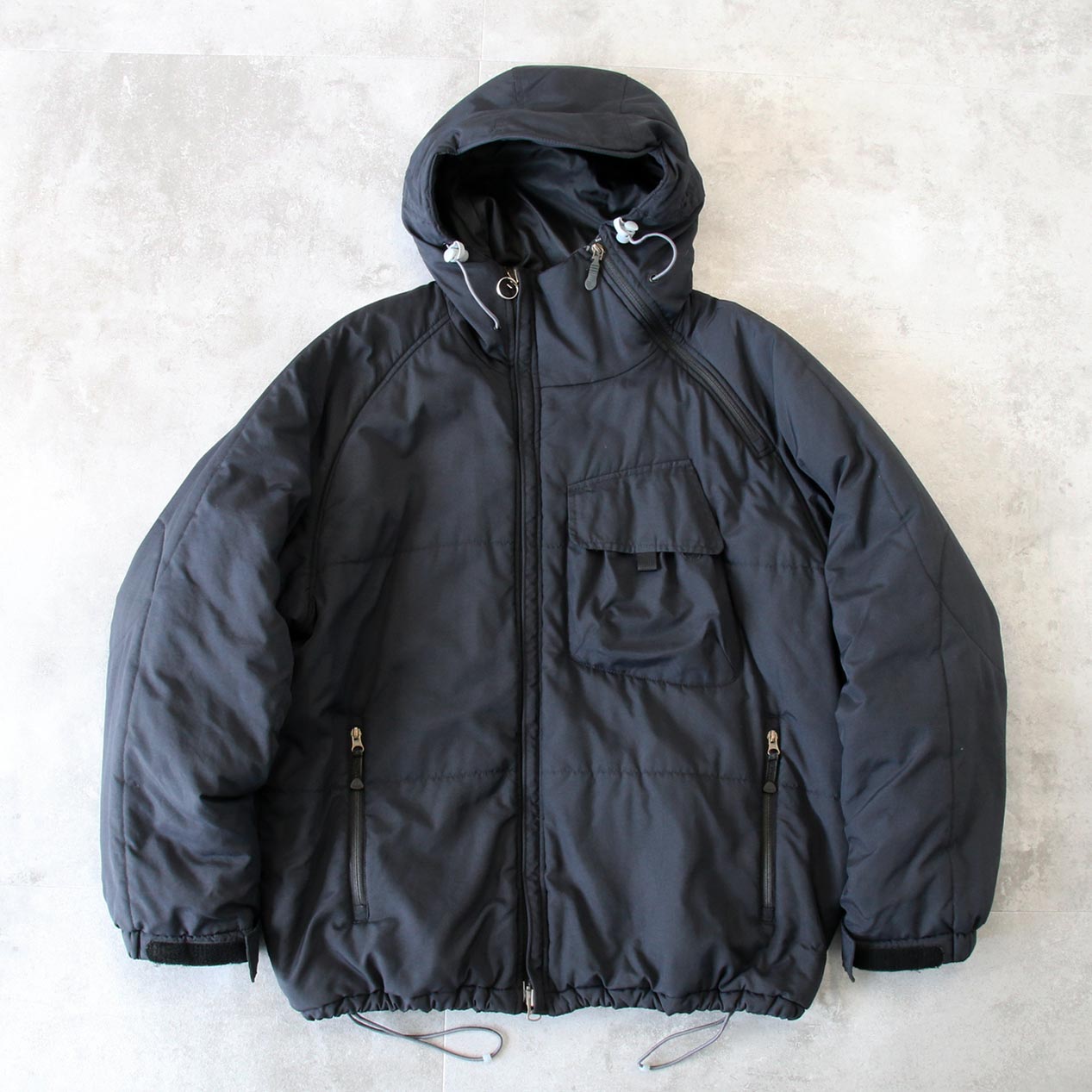 POST JUNK / 00's NIKE ACG Asymmetrical Zip Nylon Padded Jacket [L]