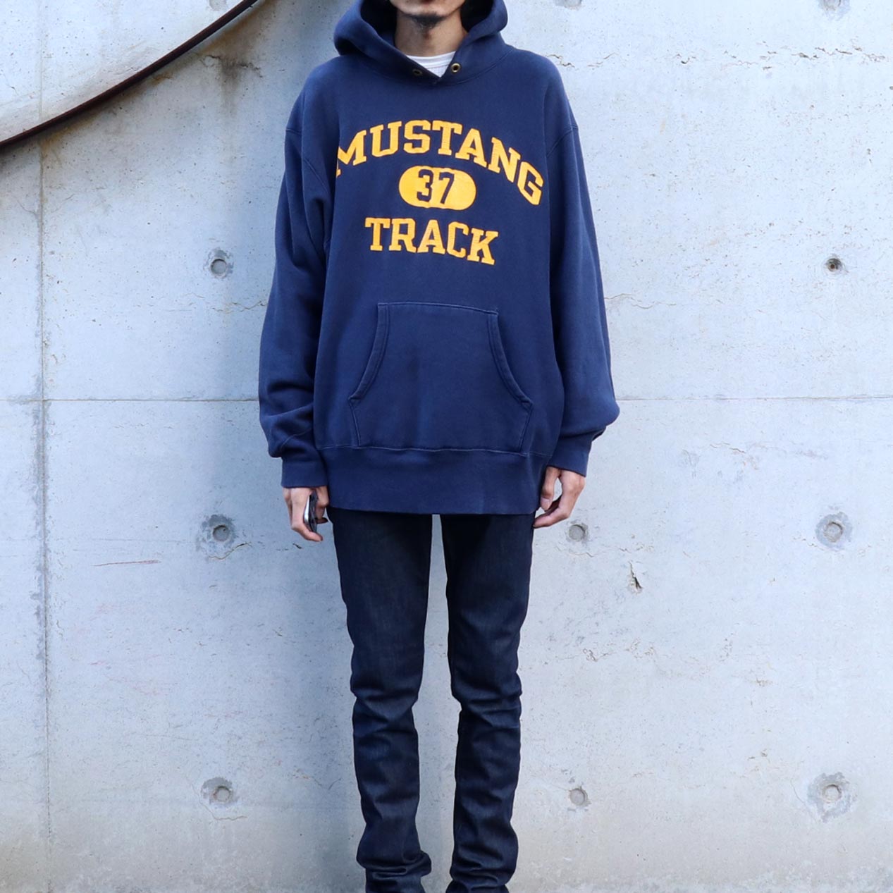 POST JUNK / 80's CHAMPION トリコタグ 3段プリント リバースウィーブ