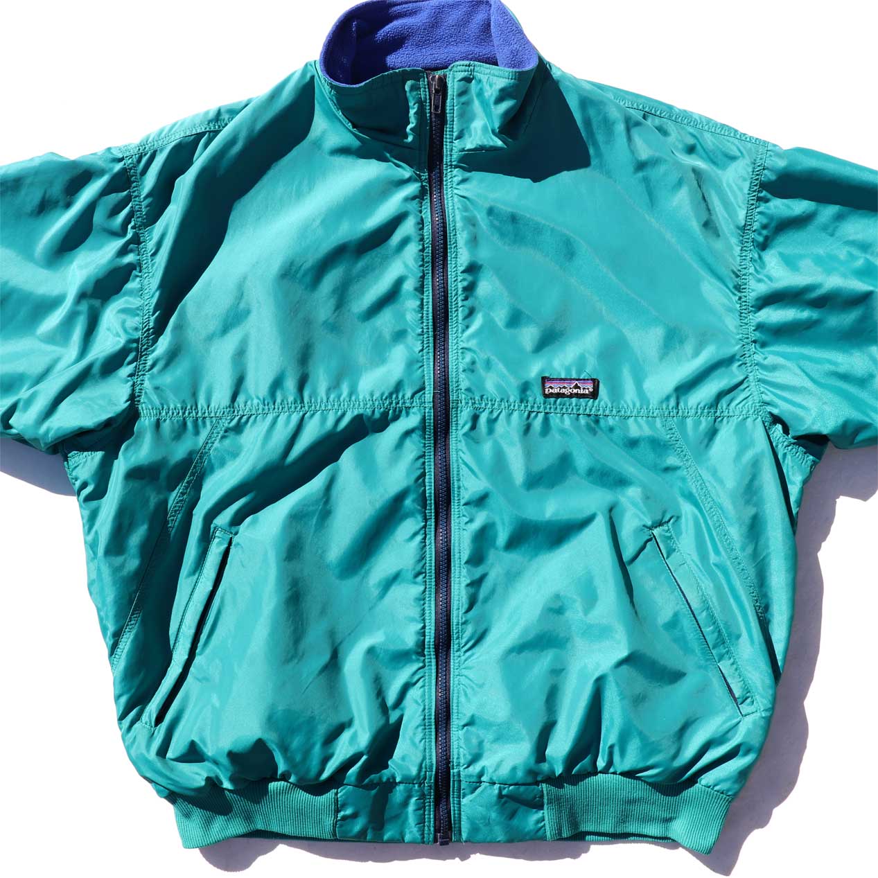 POST JUNK / '89 PATAGONIA Emerald Green Shelled Capilene Jacket