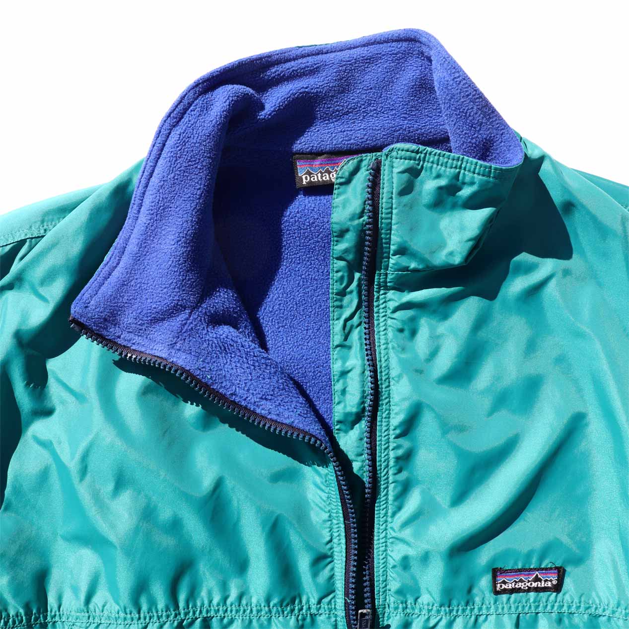 POST JUNK / '89 PATAGONIA Emerald Green Shelled Capilene Jacket