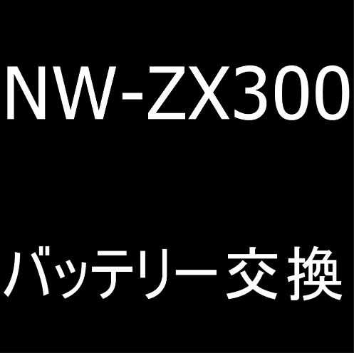NW-ZX300のバッテリー交換料金や所要時間を解説！[郵送専門