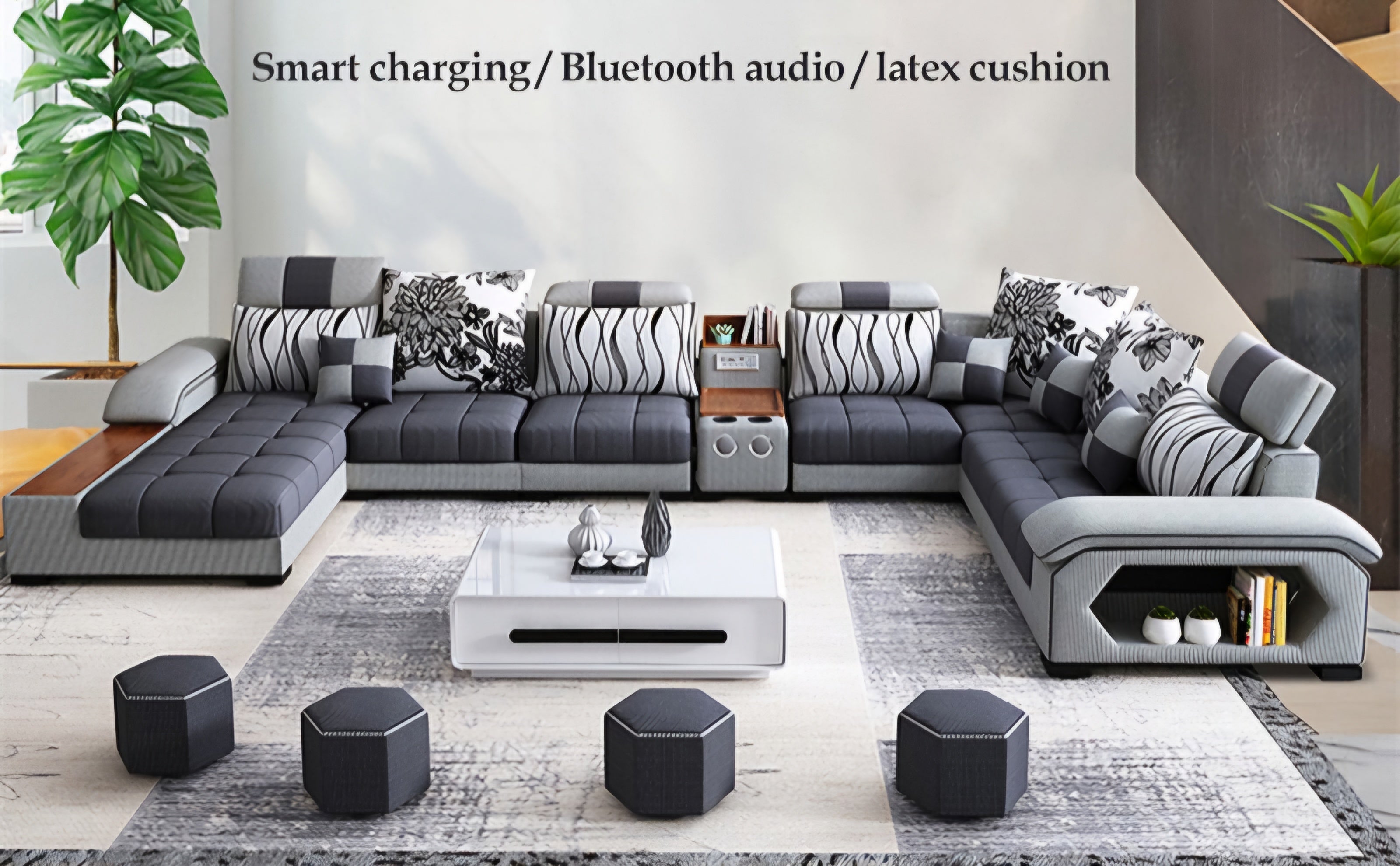 Hilton smart luxe cinema couch – Posh Spaces