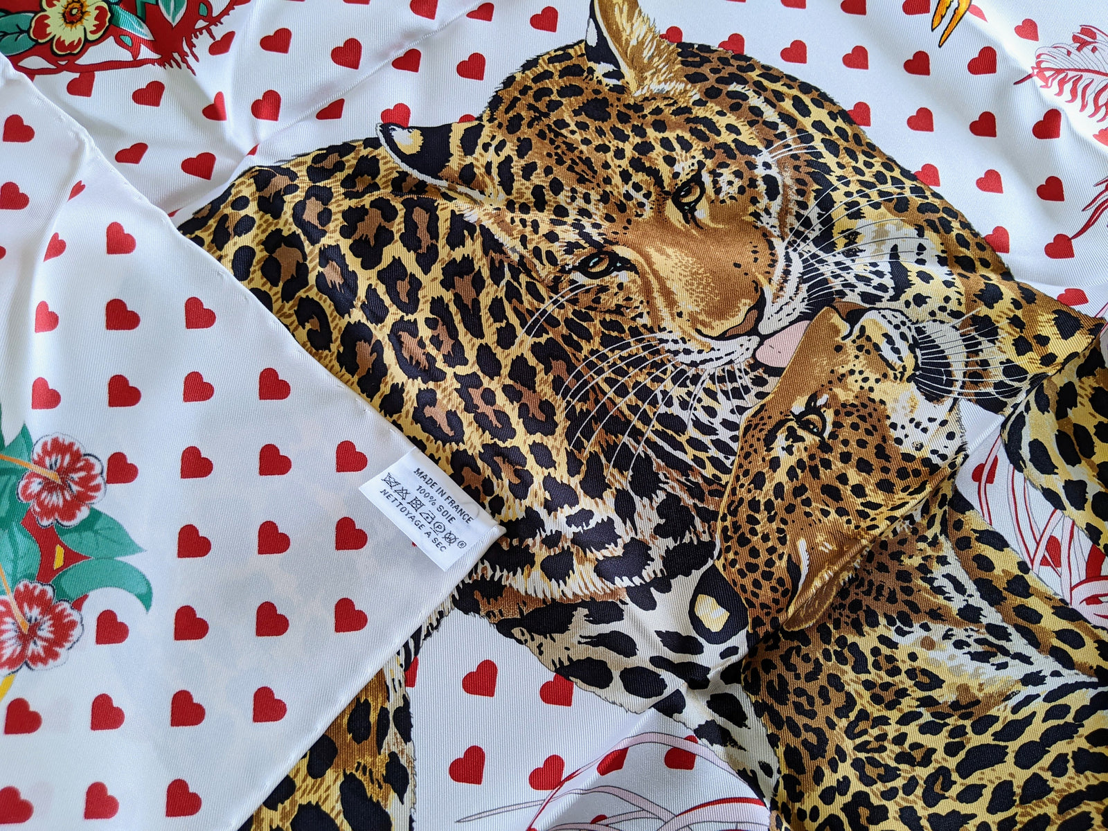 HERMES JUNGLE LOVE LOVE Special Issue by Robert Dallet Twill 90 x