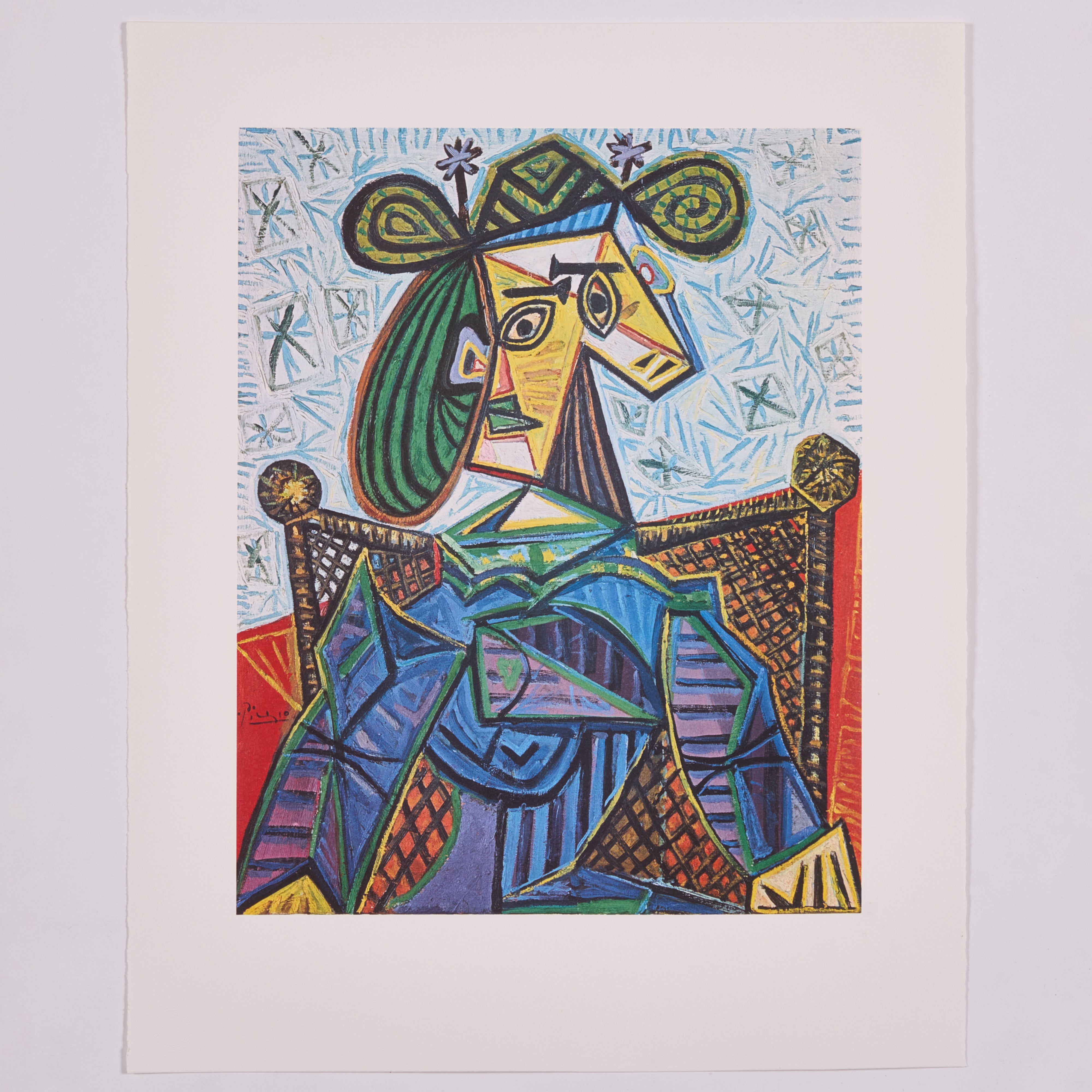 限定30枚】Femme assise dans un fauteuil 1941 - Achenbach Art