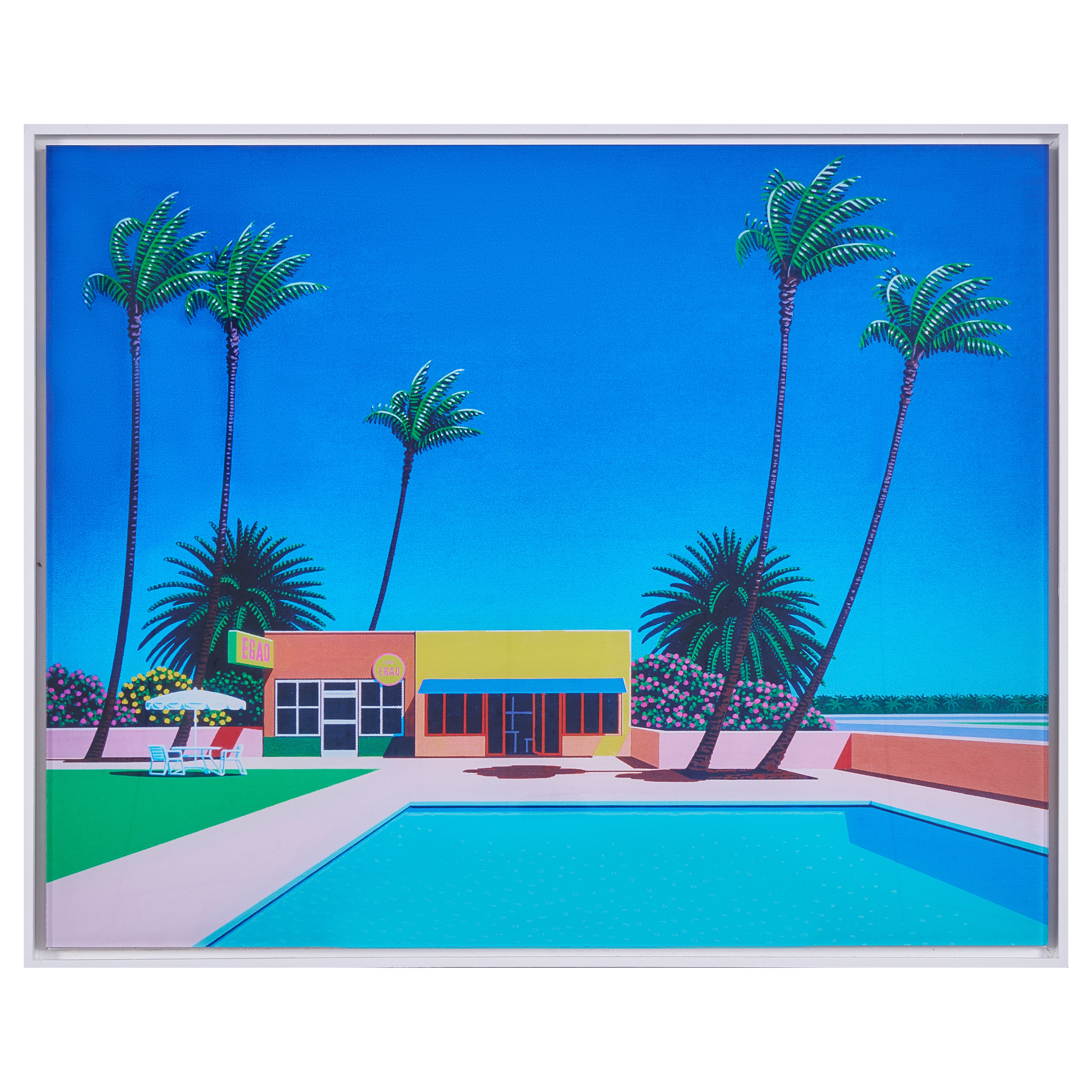 永井博 アクリルアート 30×35cm 永井博 アクリルアート 30×35cm 永井博