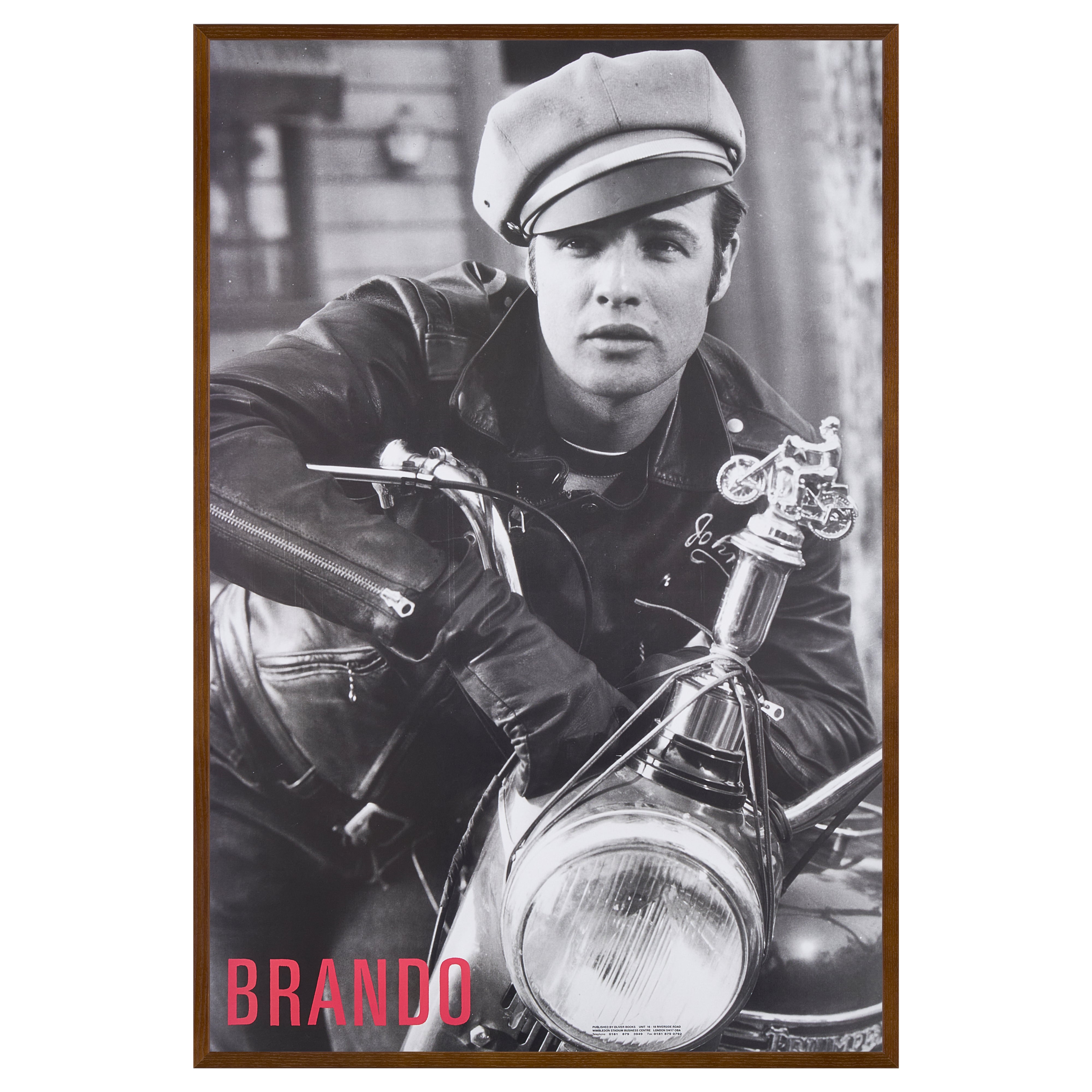 限定5枚】Marlon Brando（マーロン・ブランド） 1990s / 俳優ポスター