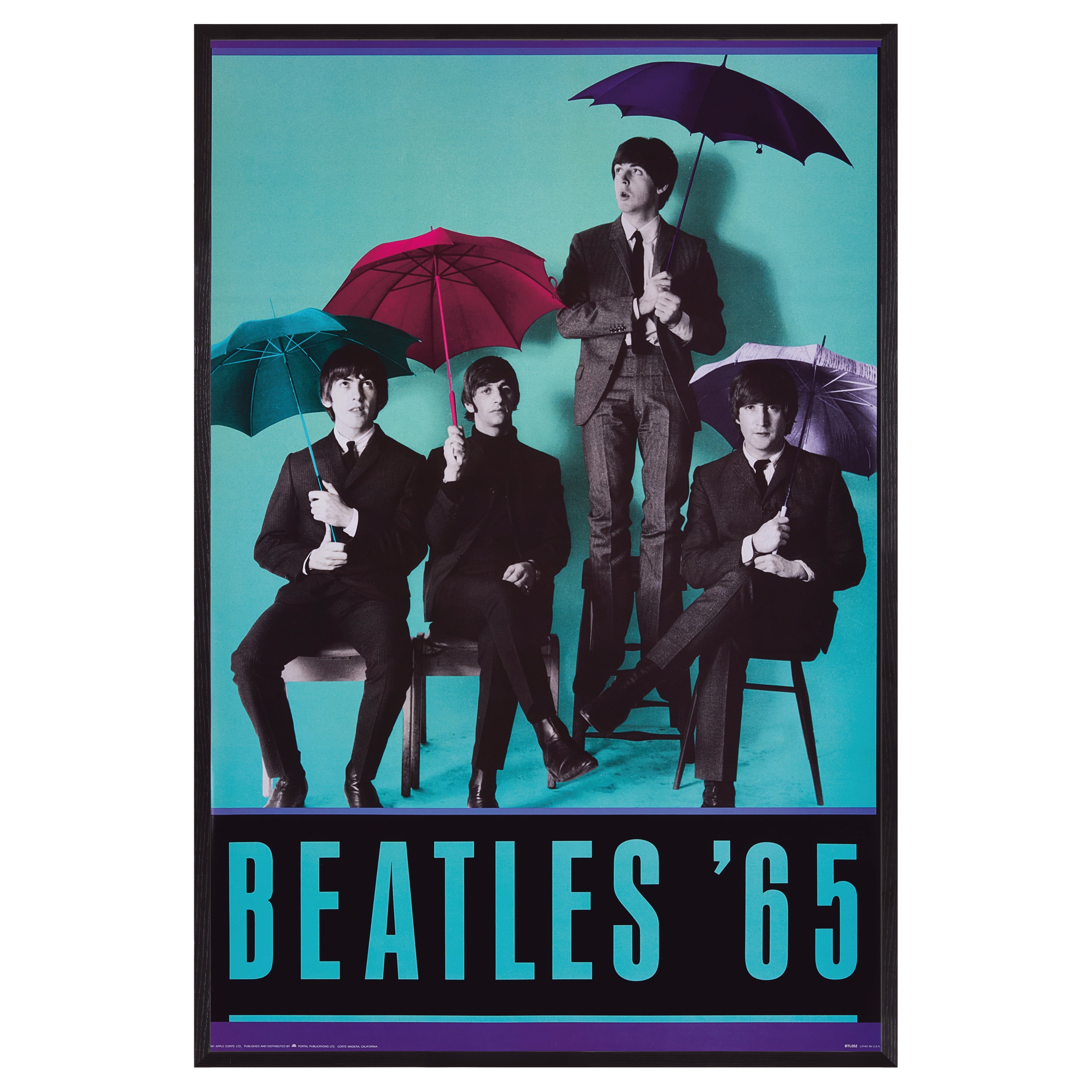 限定10枚】BEATLES '65（ビートルズ '65） 1987 / バンドポスター