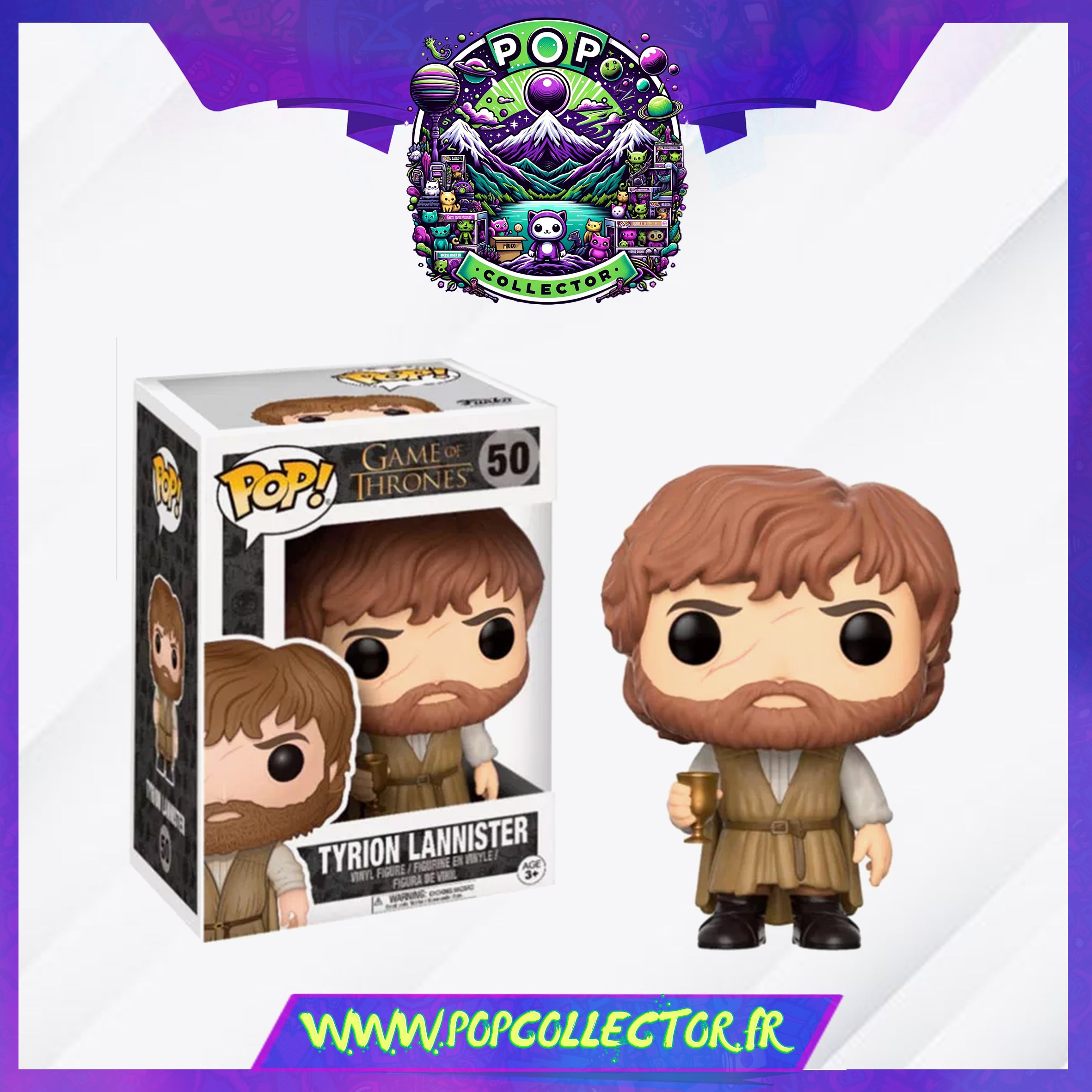 Funko Pop GOT Game Of Thrones 50 Tyrion Lannister – Pop Collector