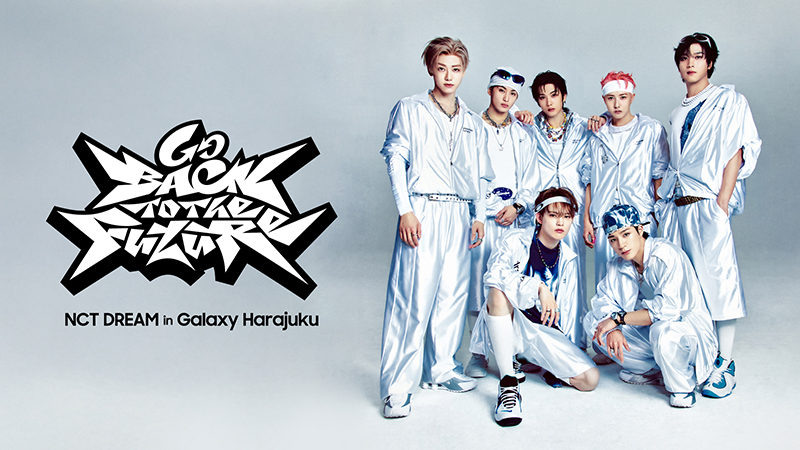 NCT DREAM】Galaxy Harajukuで5thアルバム「Go Back To The Future」の