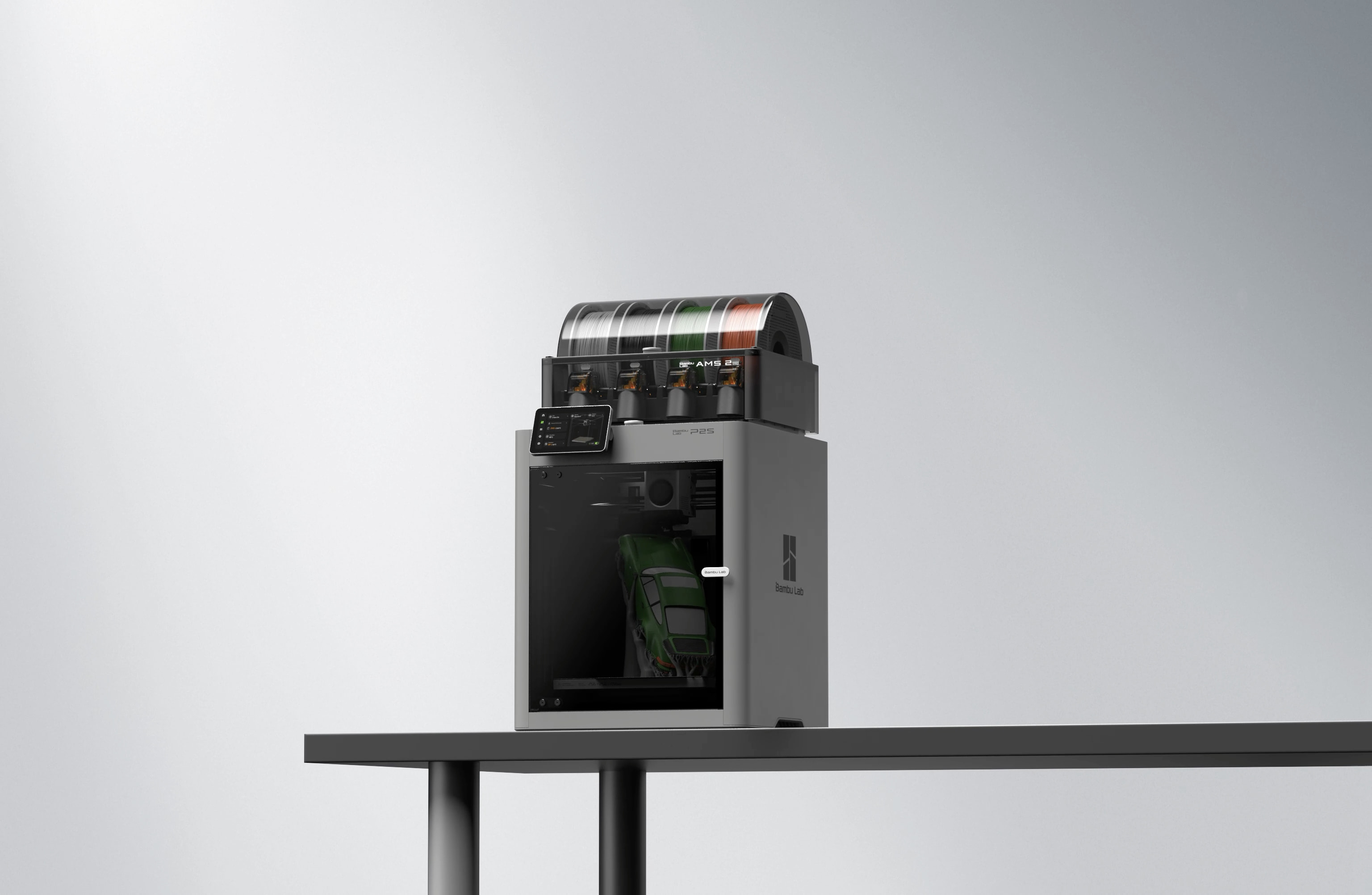 Bambu Lab P2S：信頼性の高いマルチフィラメント造形を、シンプルに