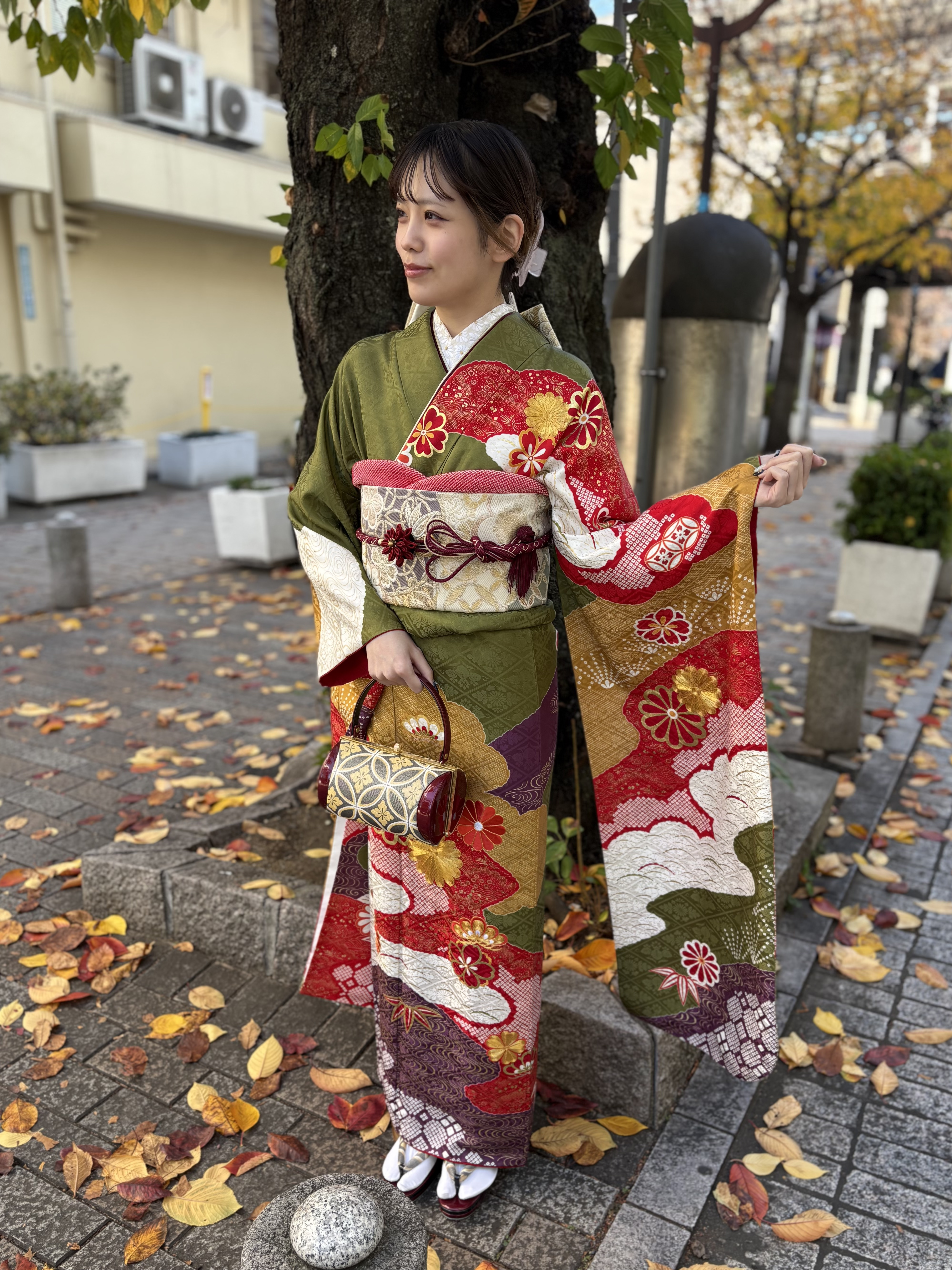 四季をまとう、若草色の正統古典美 | kimono hearts | 成人式の振袖