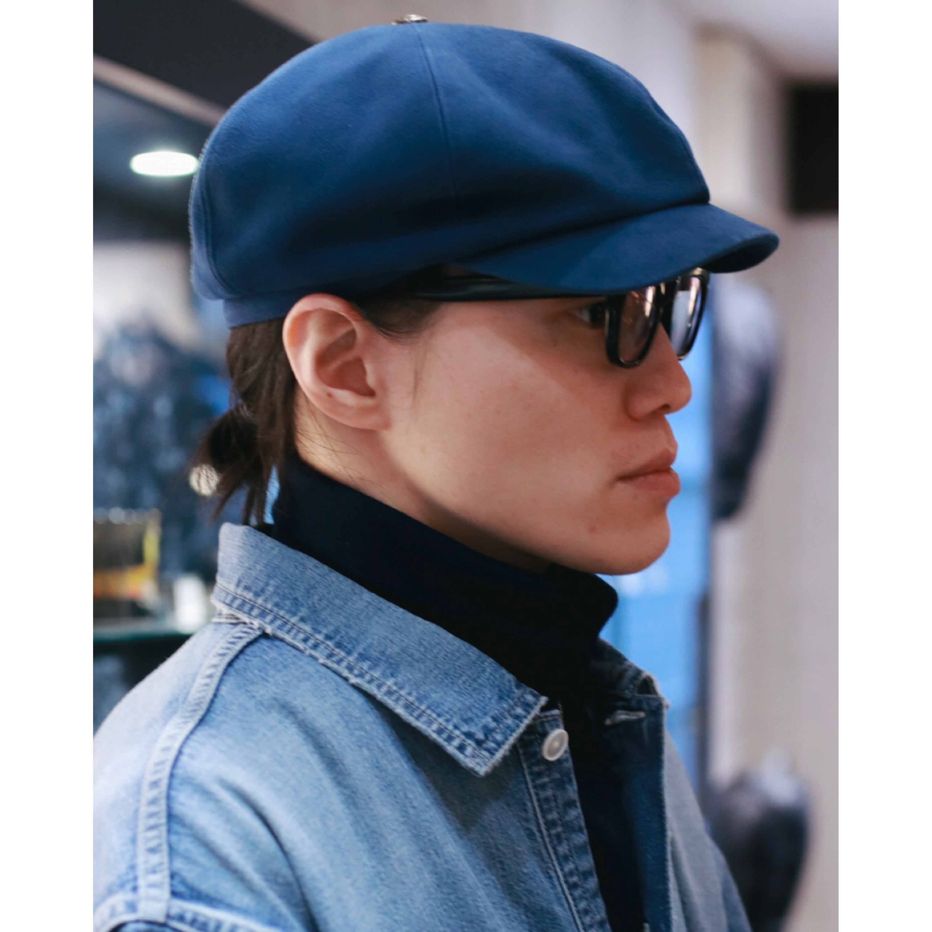 PORTER CLASSIC ポータークラシック スウェードレザー キャスケット