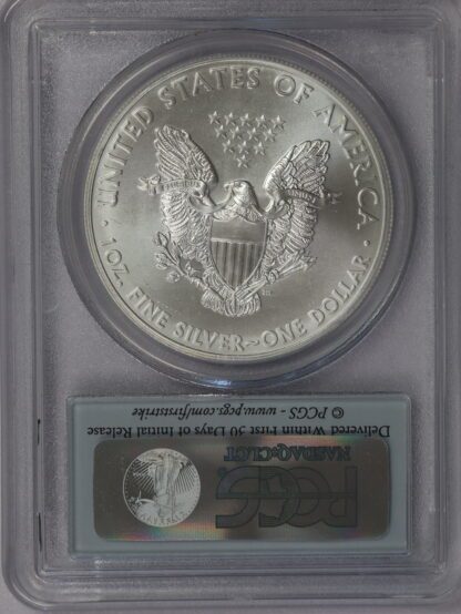 2012 (S) Silver Eagle PCGS MS70 – Struck at San Francisco Mint