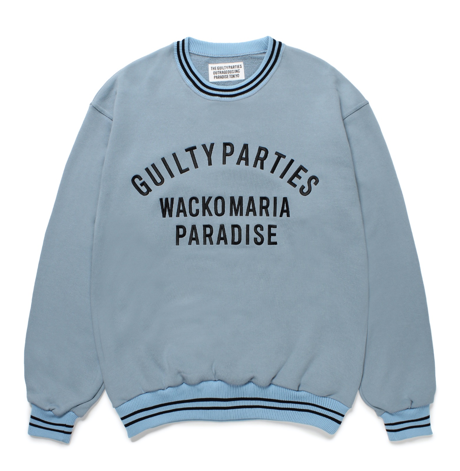 WACKO MARIA / MIDDLE WEIGHT CREW NECK SWEAT SHIRT 25SS-WMC-SS27