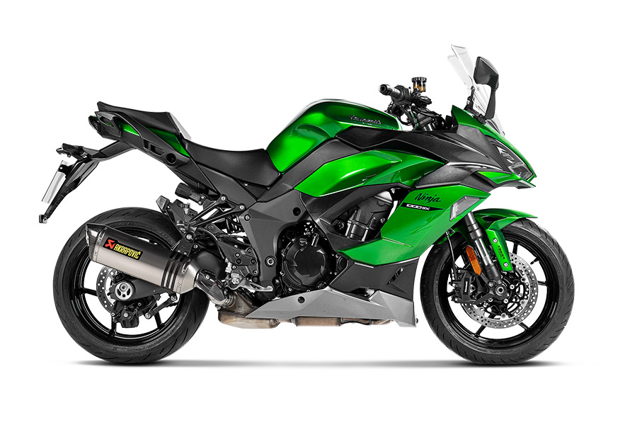 AKRAPOVIC】KAWASAKI NINJA1000SX 2023年モデル用JMCA政府認証マフラー