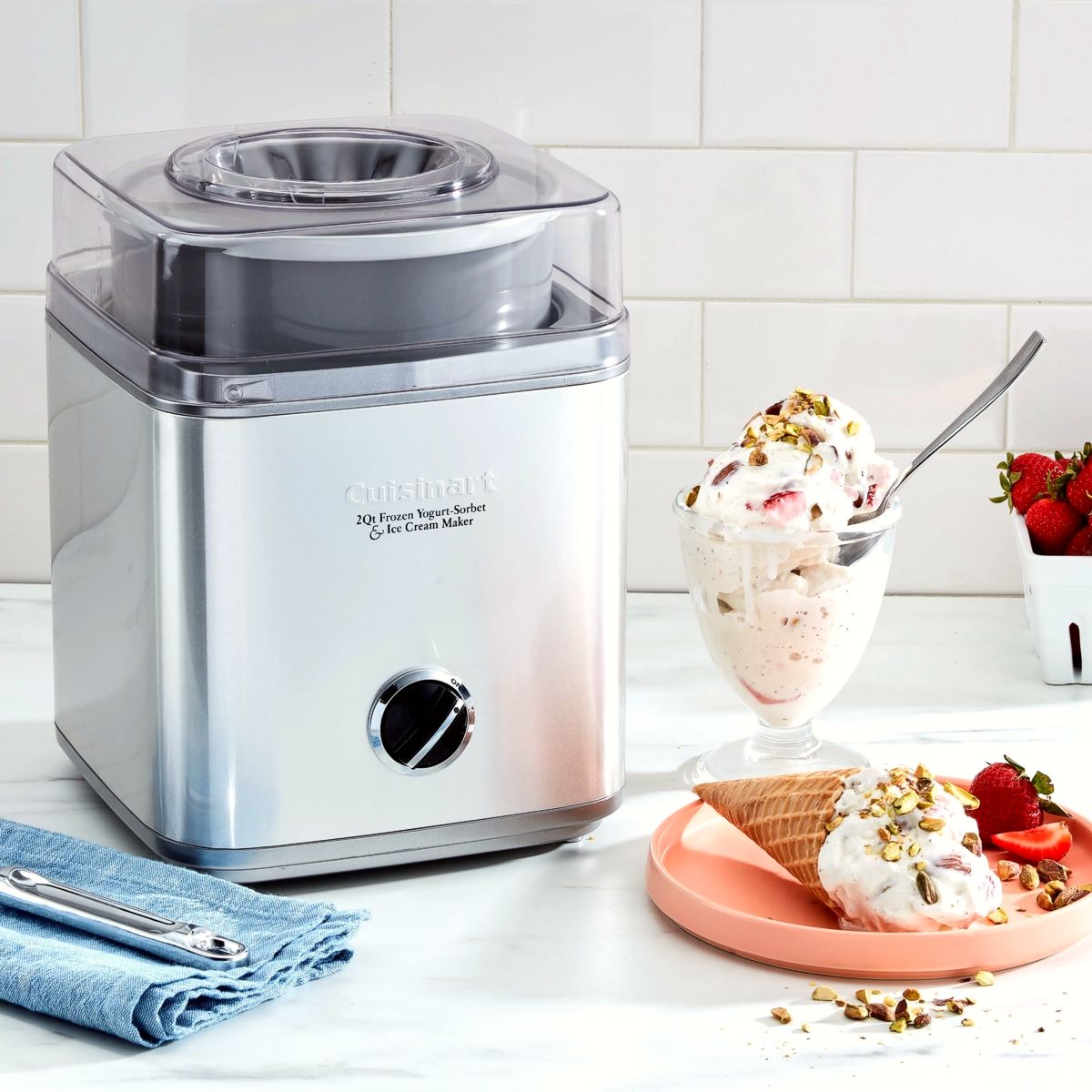 Cuisinart ICE-30BC 2 Quart Automatic Ice Cream Maker at PHG