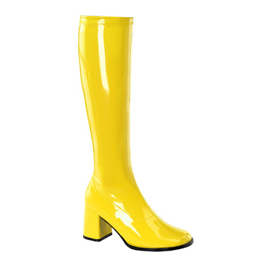 Funtasma Gogo-300 in Yellow – Pleaser Shoes
