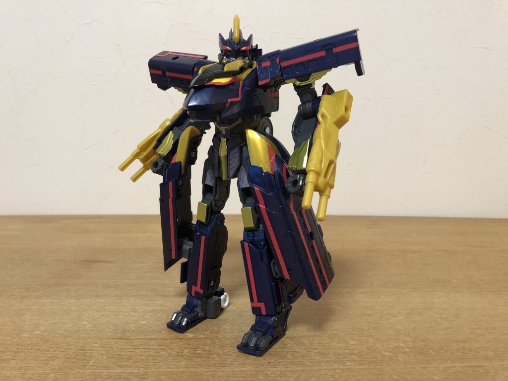 レビュー】DXS08 新幹線変形ロボ ブラックシンカリオン - プラテツ