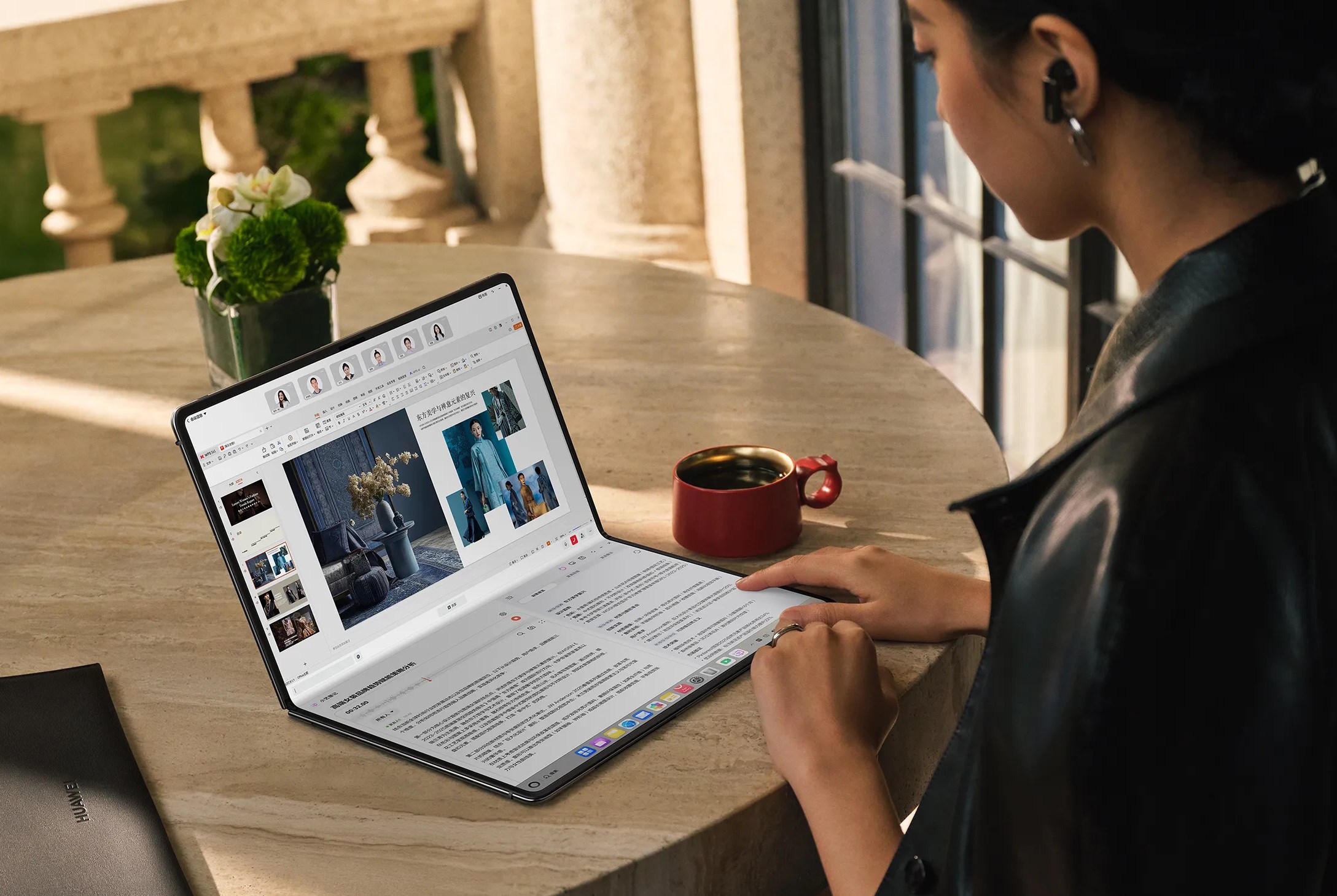 Huawei's new foldable laptop might be the thinnest yet | The Verge