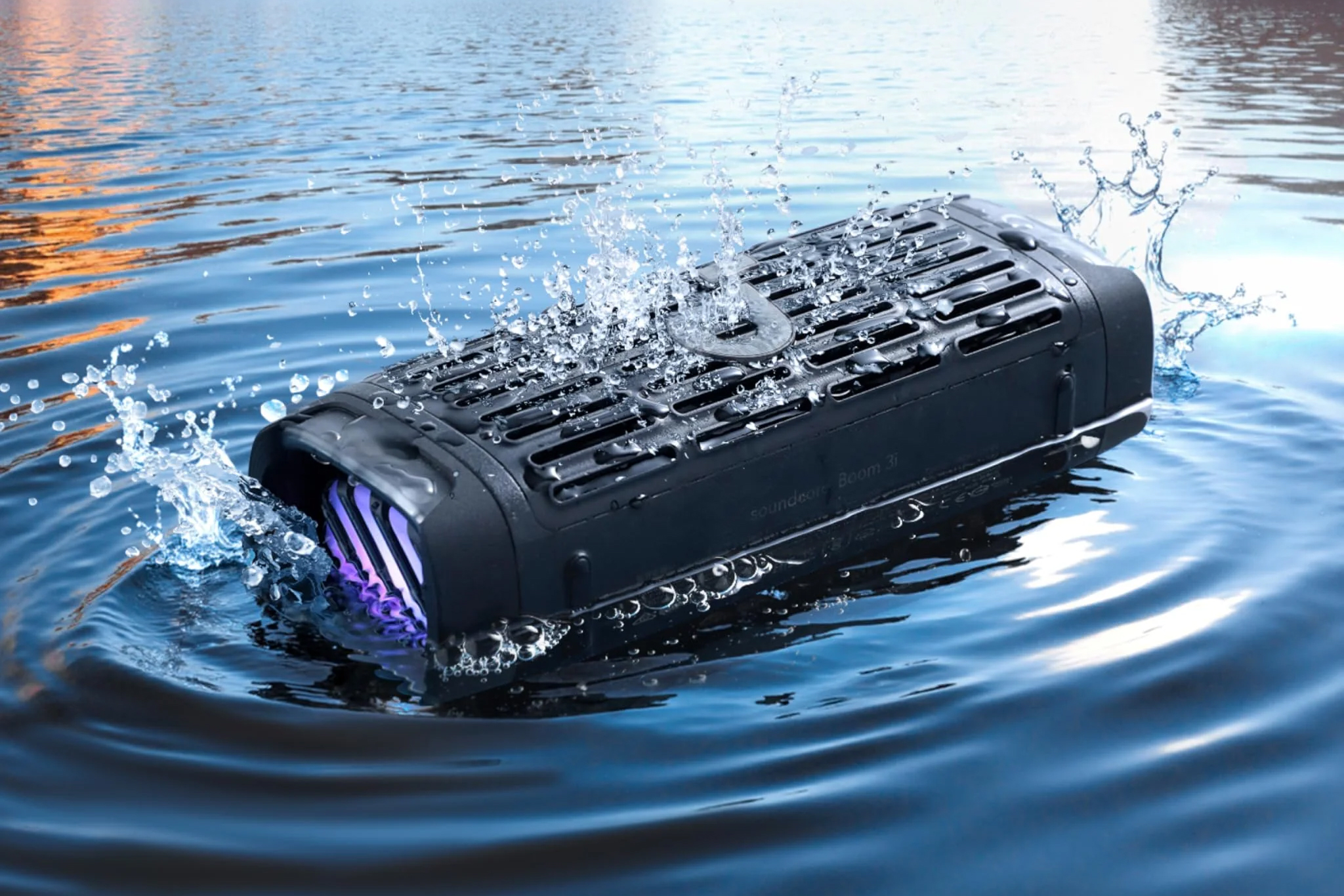 Anker's new Boom 3i wireless speaker vibrates to shake off dirt