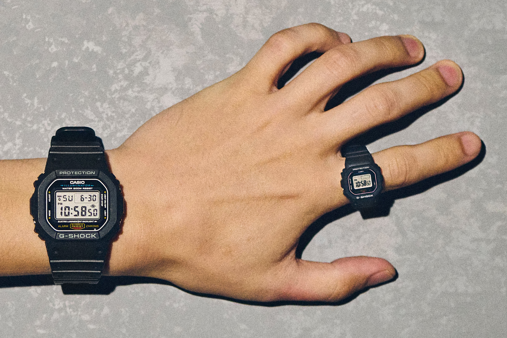 Casio' new ring watch straps a durable G-Shock to your finger