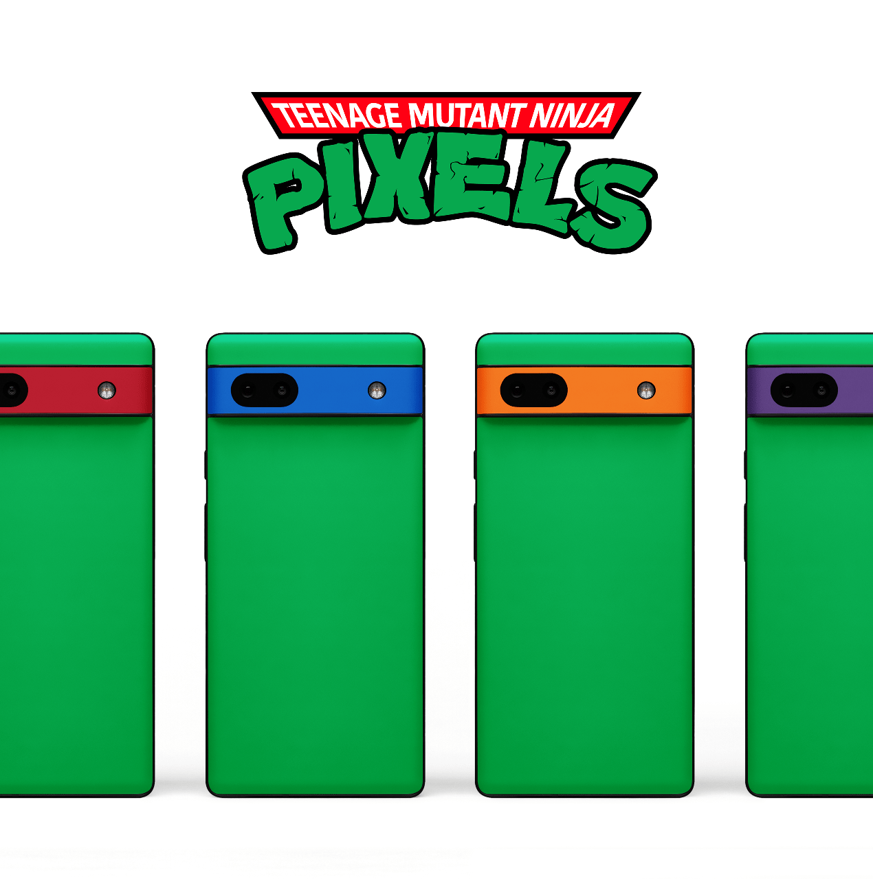 Teenage Mutant Ninja Pixels is Dbrand's Turtles-themed Pixel 6a