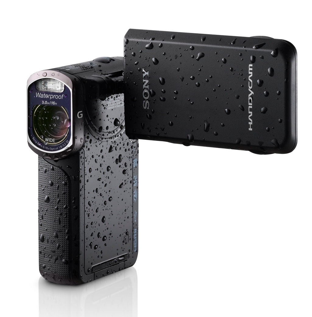 Sony HDR-GW77V Handycam is waterproof up to 16 feet and coming to