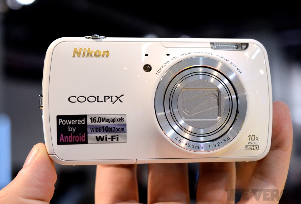 Testing Nikon's first Android camera, the Coolpix S800c | The Verge
