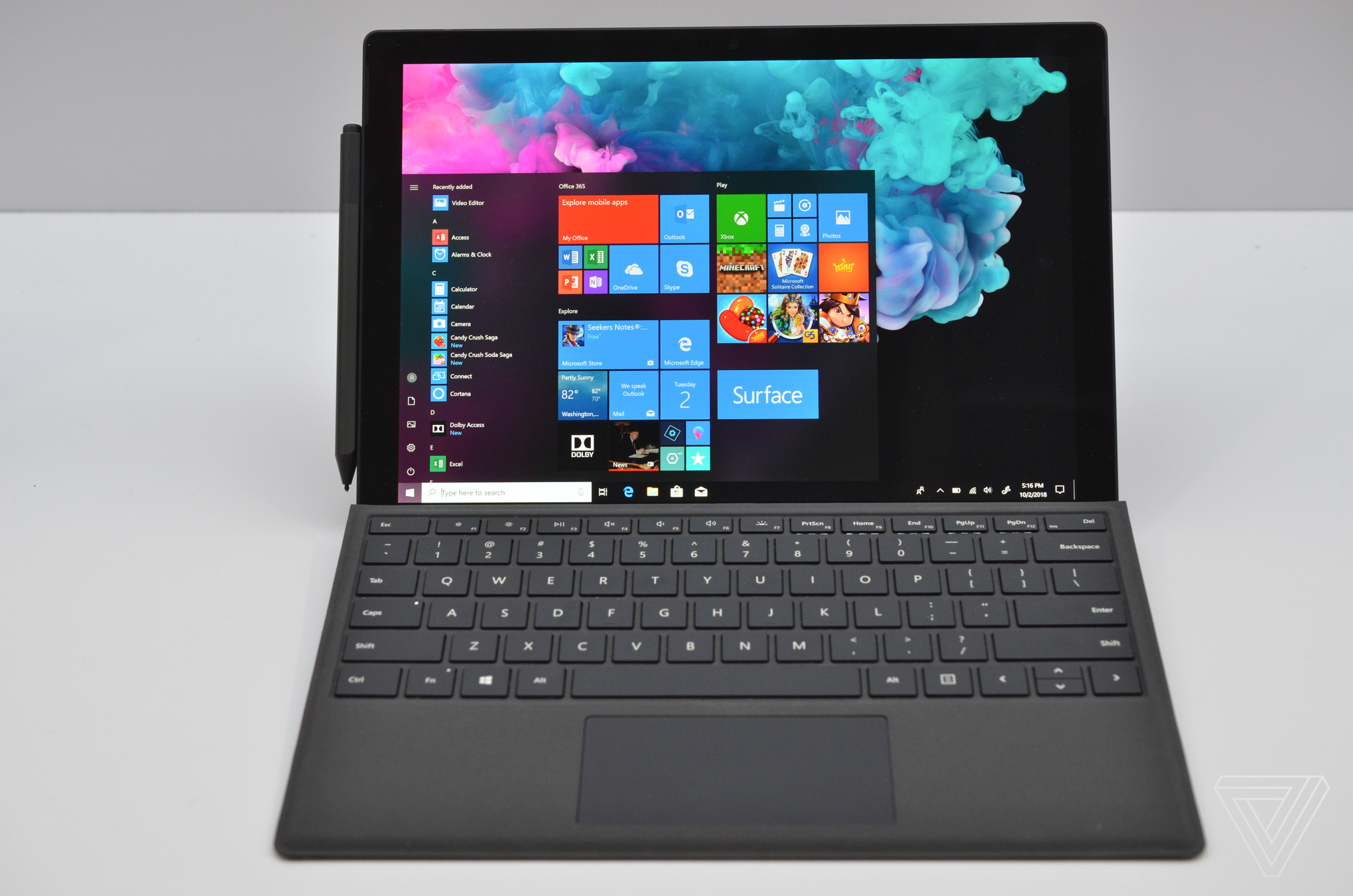 Microsoft Surface Pro 6 in matte black hands-on | The Verge