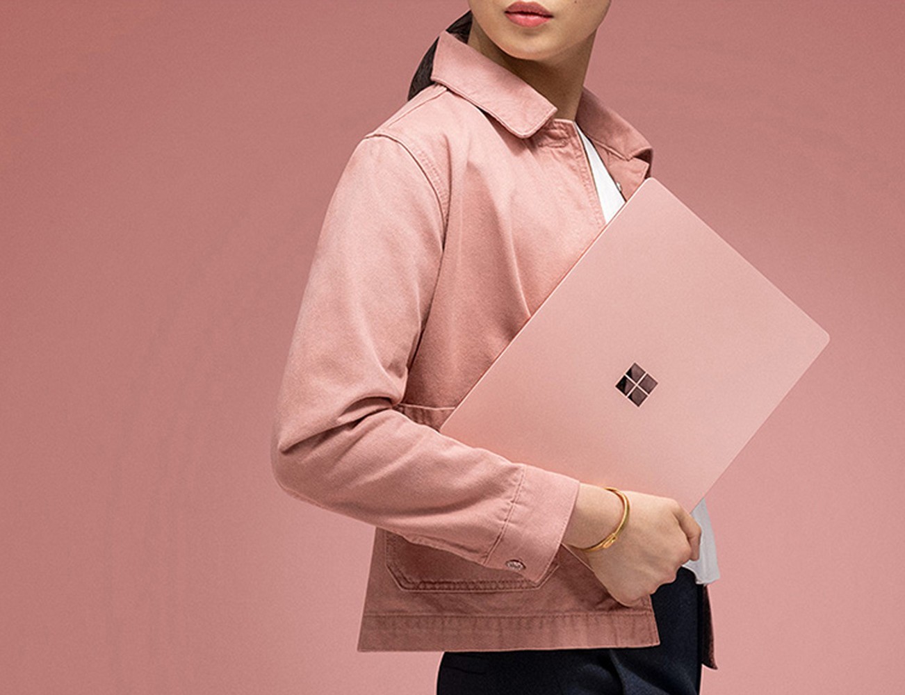 Microsoft unveils pink Surface Laptop 2 exclusively for China