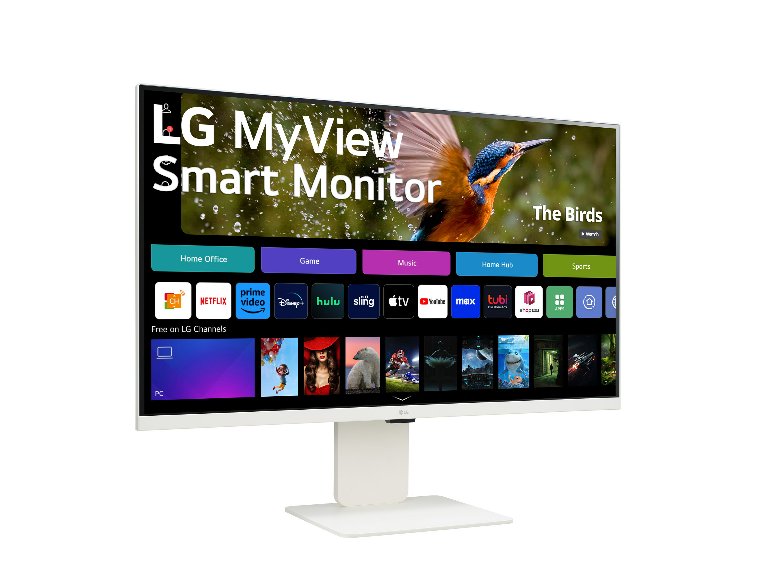 LG's newest 32-inch 4K monitor is a looker with a smart TV inside