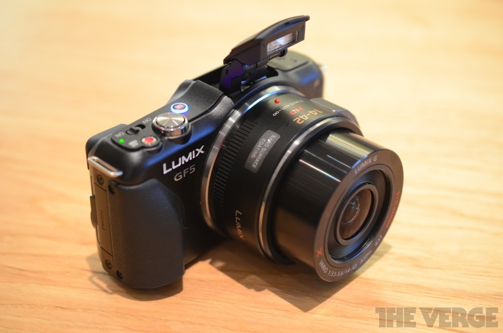 Panasonic Lumix DMC-GF5 Micro Four Thirds camera announced with