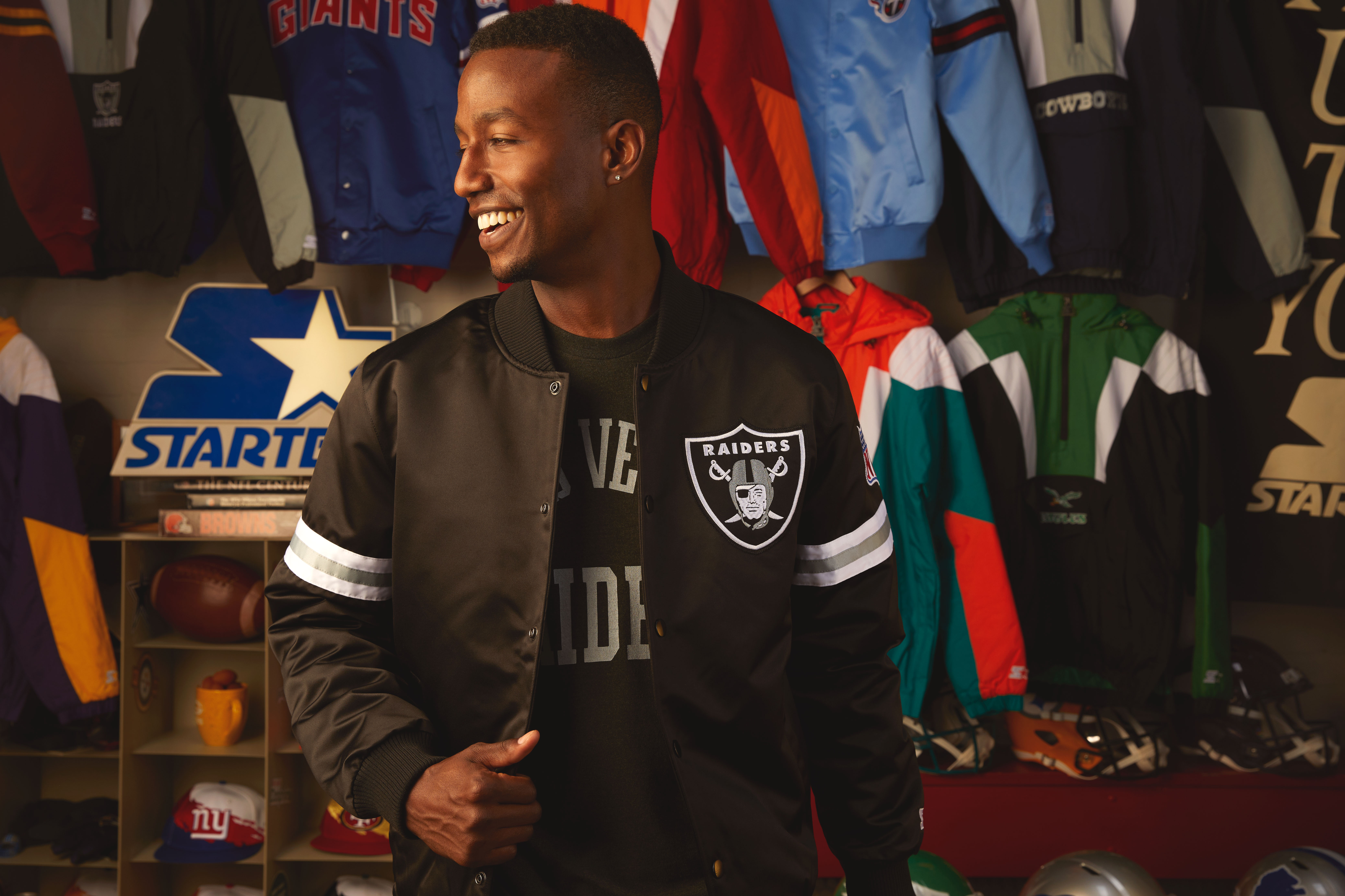 Raiders: 1980s and 1990s themed Starter Jackets released | Silver