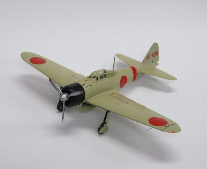 食玩の域を越えた!? エフトイズ フルアクション 1/72 零戦21型の秘密に