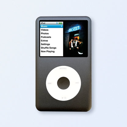 iPod Classic 7th Gen Black upgraded iFlash Personalized Media