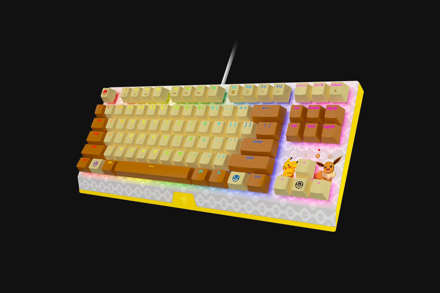 Razer BlackWidow V3 Tenkeyless Pokemon Edition Keyboard | PLAYe