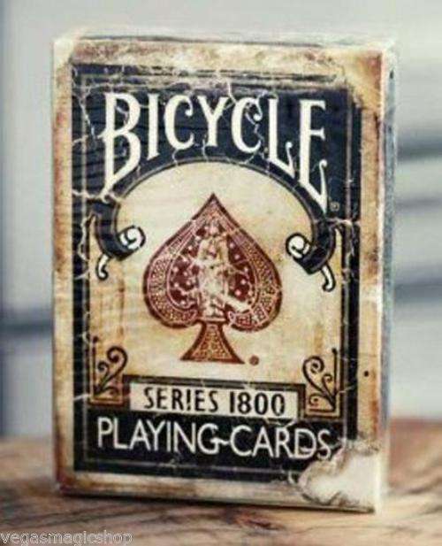 1800 Vintage Blue Bicycle Playing Cards Deck | PlayingCardDecks.com