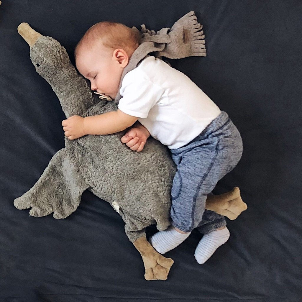 Senger Naturwelt Cuddly Grey Goose – Sustainable Plush Toy