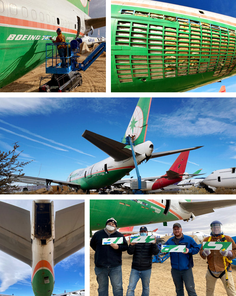 カスタム EVA ボーイング 747-400 - プラネタグテール #B-16462