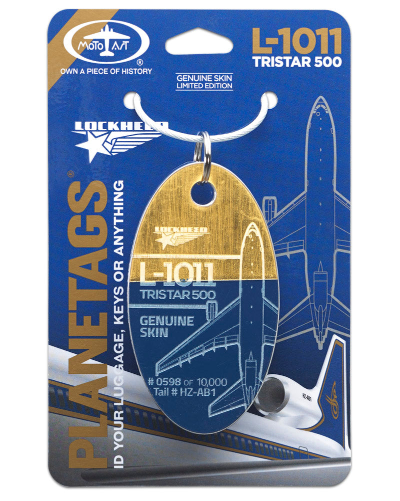 L-1011 トライスター 500 - プラネタグテール #HZ-AB1 – MotoArt PlaneTags