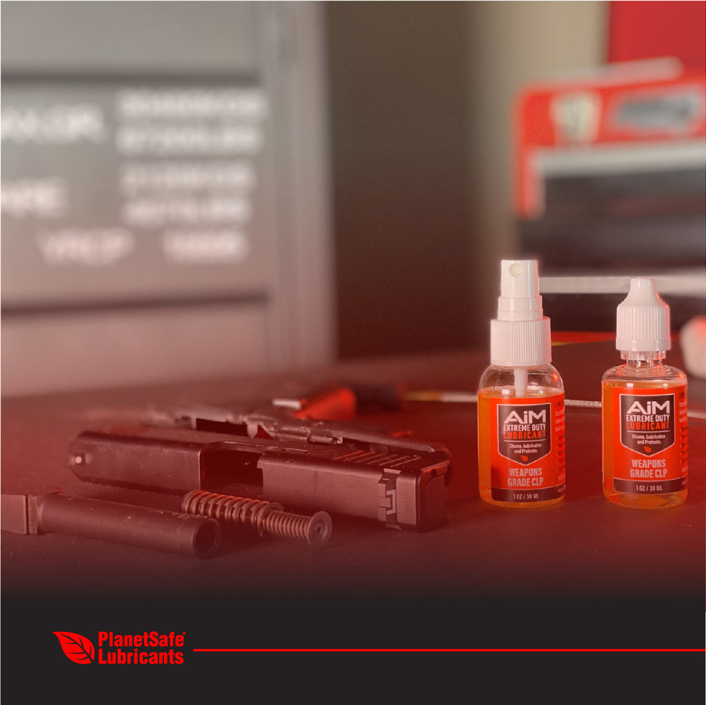 AiM Weapons Grade CLP | Bundle | 1 oz – PlanetSafe Lubricants
