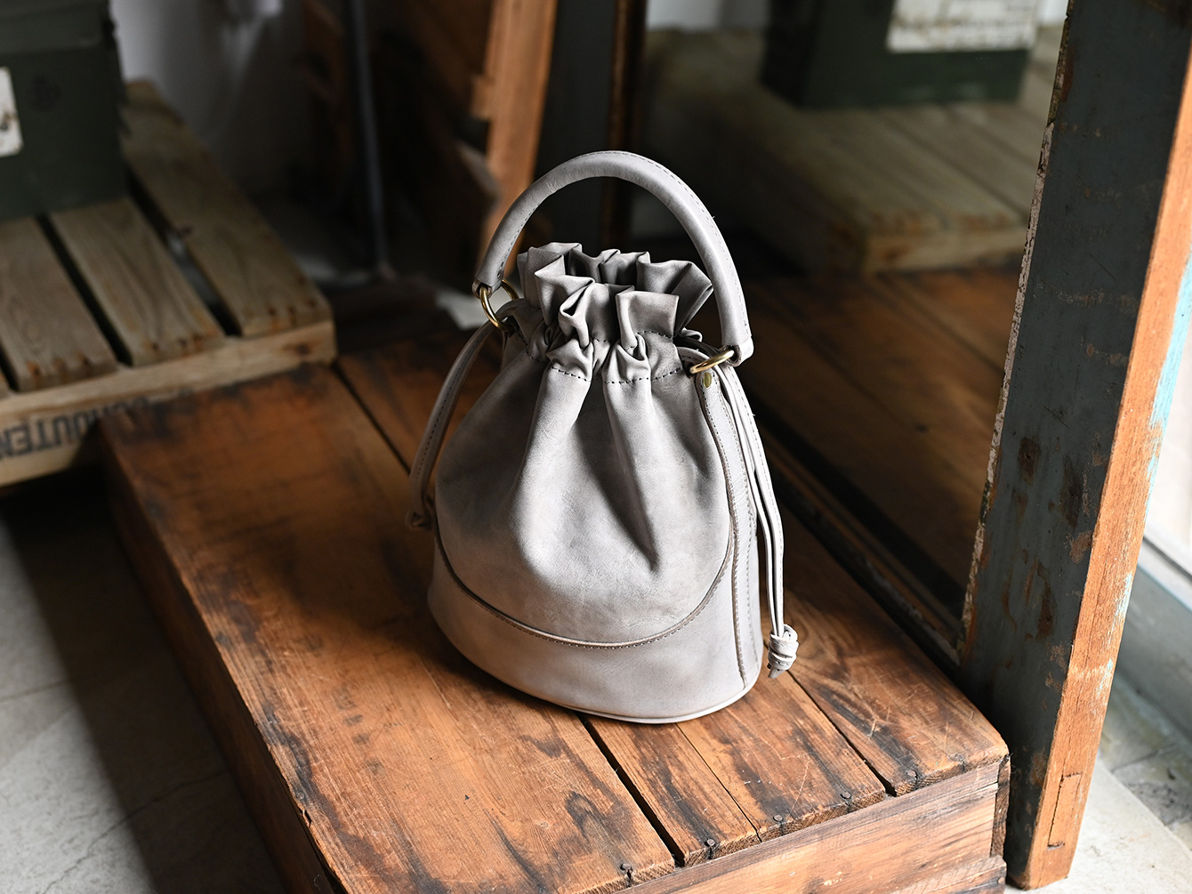 新作 / ドローストリングバッグ - PLANT(プラント) | 東京/蔵前の