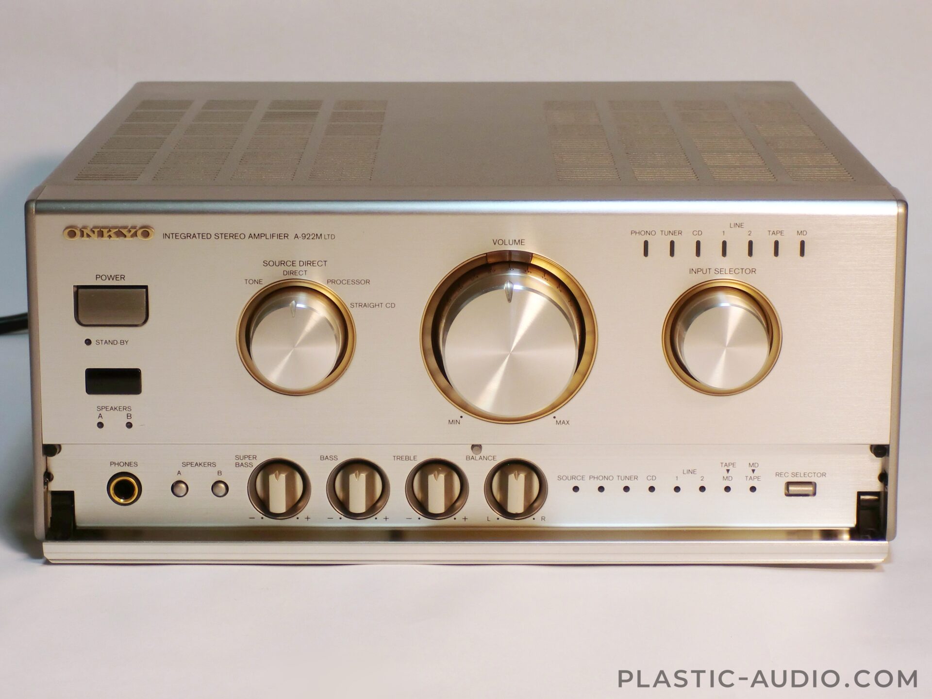 ONKYO A-922MLTDの修理・レビュー | Plastic Audio