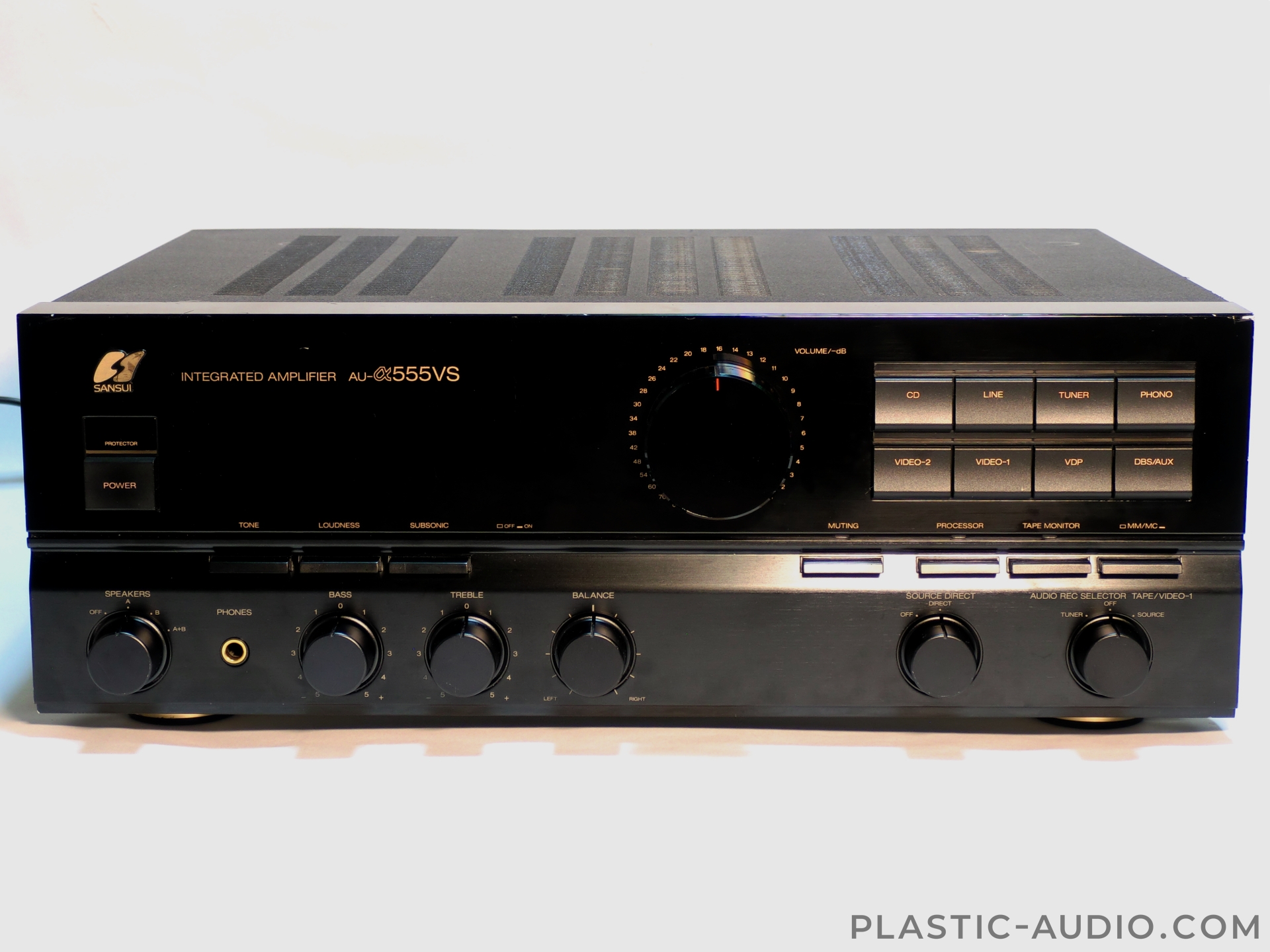 Sansui AU-α555VSの修理・レビュー | Plastic Audio