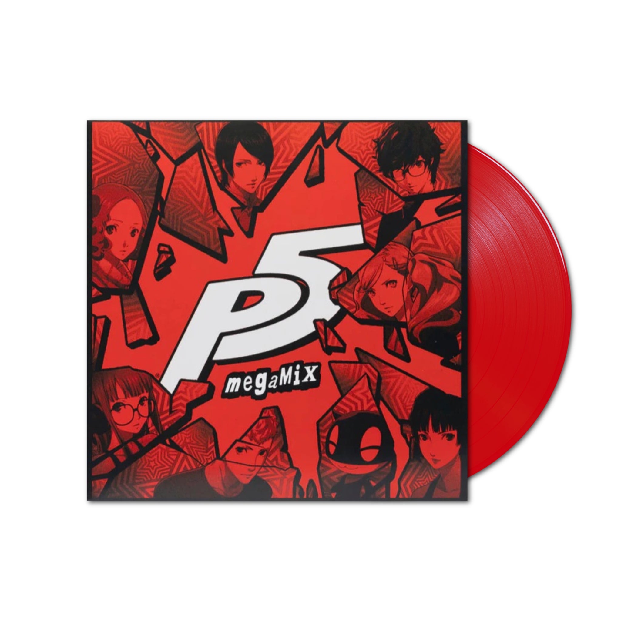 ATLUS SOUND TEAM Persona 5 Megamix Soundtrack LP (Red Vinyl